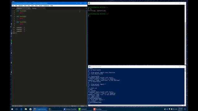 Importing from within a Python script смотреть онлайн