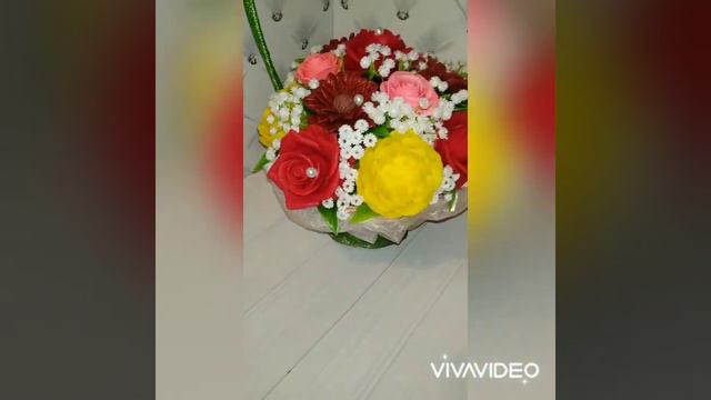 Букет із мила ручної роботи 💐🤗 смотреть онлайн