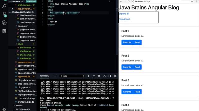 Angular Components In Depth 22 - Multi slot content projection смотреть онлайн