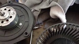 Замена матора отопителя Нива Шевроле