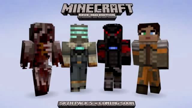 Minecraft Xbox 360 'The Walking Dead' Skins Screenshot Revealed Skin Pack 5! смотреть онлайн