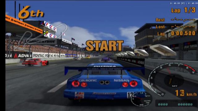 Gran Turismo Concept 2002 - Arcade Mode Race 1 2nd Try(AetherSX2) смотреть онлайн