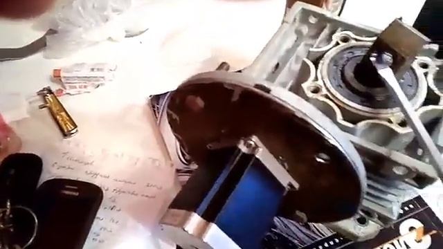 Редуктор и шаговый двигатель Немо 23 для Поворотного устройства антенны. смотреть онлайн