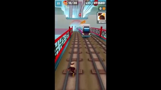 Subway Surfers - Coin Cautious Award (120,000pts No Coins) смотреть онлайн
