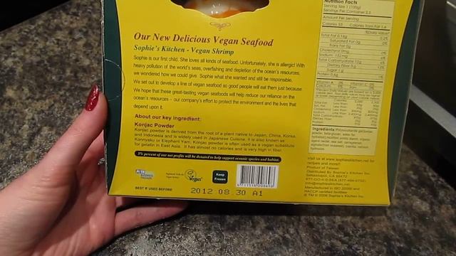 Review: Sophie's Kitchen Vegan Shrimp