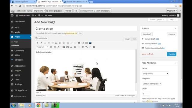 Kako Narediti Spletno Stran (VIDEO 3.)