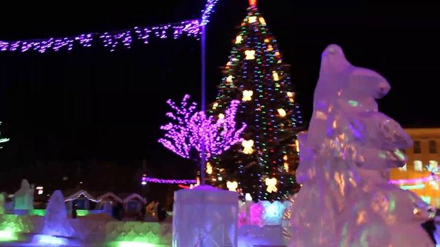 ПРОгулка по  СТЕФАНОВСКОЙ площади  с новым 2019: