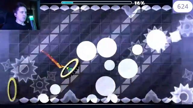 SUPERSONIC 57%/MY FIRST INSANE DEMON GEOMETRY DASH смотреть онлайн