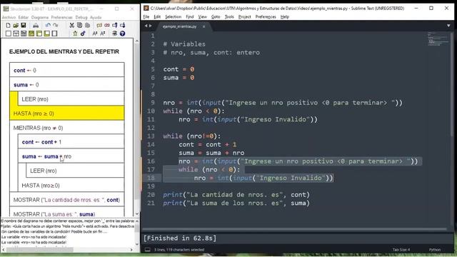 AyED - Clase Práctica 06 - WHILE REPEAT CASE смотреть онлайн