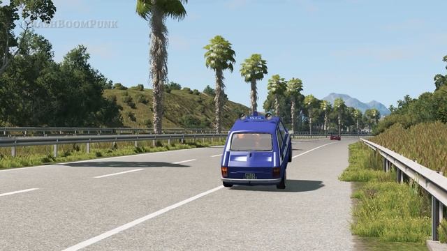 Crazy Police Chases #130 - BeamNG Drive Crashes | CrashBoomPunk смотреть онлайн