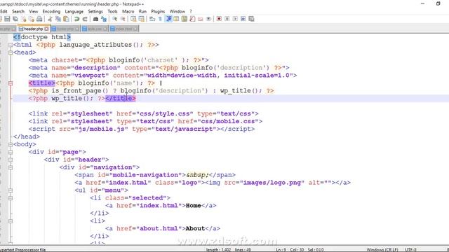 Convert html to WordPress theme in urdu hindi part 3 смотреть онлайн