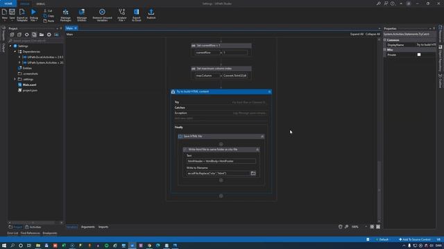 How to build workflow HTML documentation in UiPath Studio смотреть онлайн
