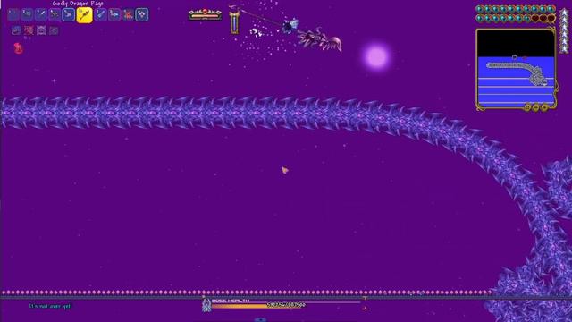 Terraria Calamity Devourer of Gods speedrun (no godmode) смотреть онлайн