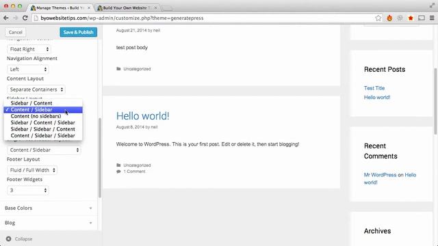WordPress Themes and Customization Tips смотреть онлайн