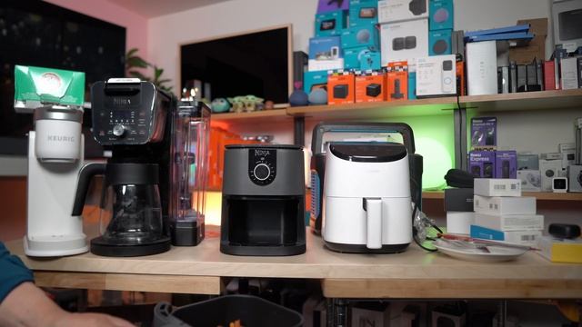 BEST MINI AIR FRYER? - COSORI 2.1 QT vs NINJA 2 QT (AF080) смотреть онлайн