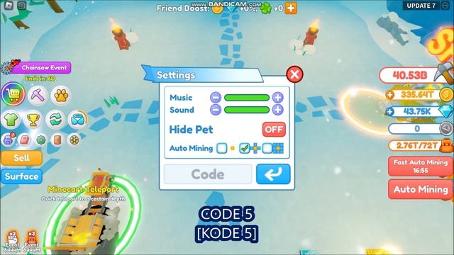 *NEW UPDATE CODES* [UPD 7] Clicker Mining Simulator ROBLOX | ALL CODES | 30 APRIL 2023 смотреть онлайн