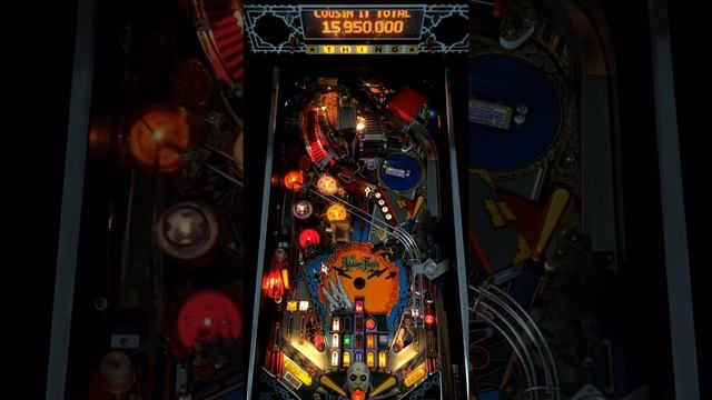 The Addams Family (Bally 1992) - Pinball gameplay - Tour of the Mansion смотреть онлайн