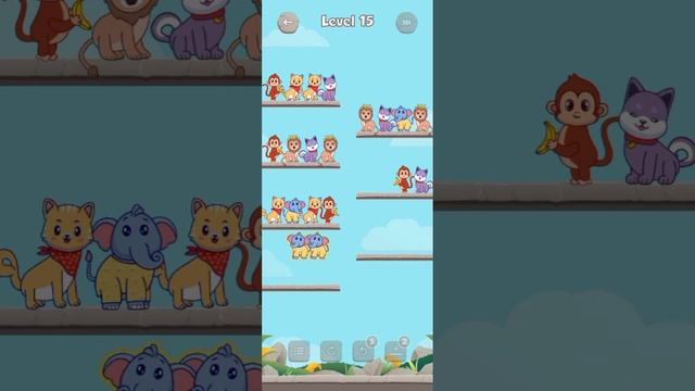 Animal Sort Puzzle - Pet Sort Game All Levels 1-25 Walkthrough Solutions смотреть онлайн