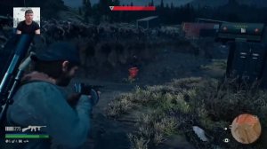 Days gone. Тактика против орды зомби !