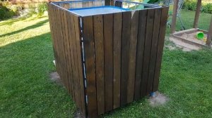 Купель из еврокуба своими руками.