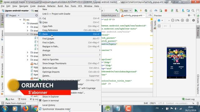 android view InflateException Binary XML file line 2 Error inflating class unknown смотреть онлайн