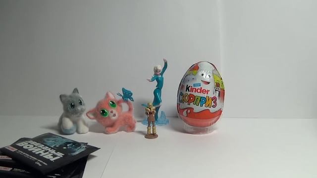 Микс сюрпризов: Киндерино профессии, Frozen, Star Wars & Магнит космо-жетоны и др смотреть онлайн