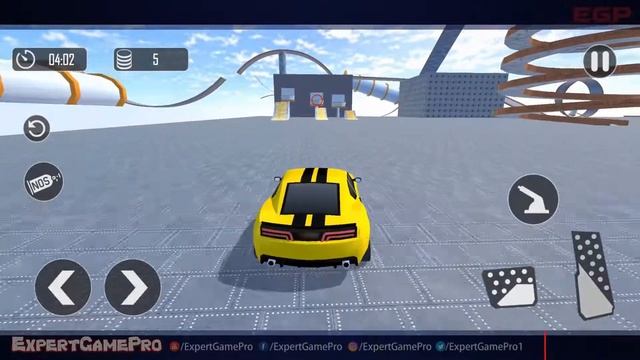 Ultimate Car Stunt Drive Mega Ramp Race Simulator-Impossible Extreme Stunt Drive Android GamePlay # смотреть онлайн