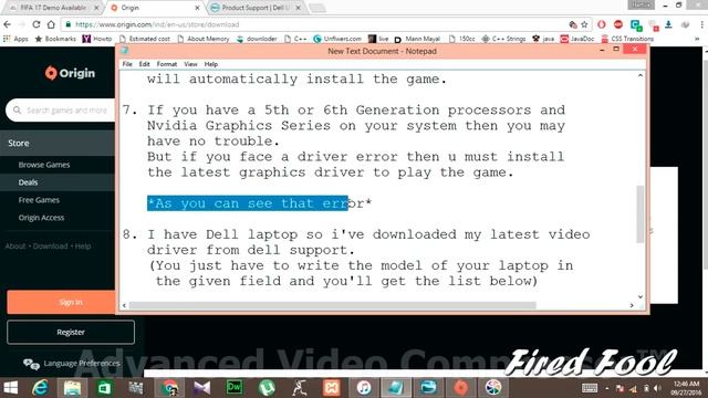 FIX! FIFA 17 Crash / Driver UPDATE | Intel HD Graphics 4000 смотреть онлайн
