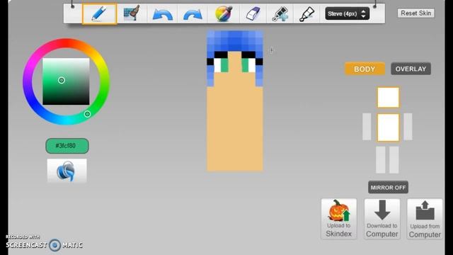 Making A Minecraft Skin #1 смотреть онлайн