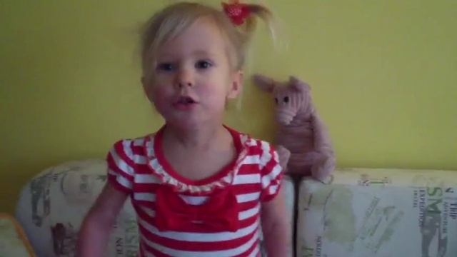 Е. Благинина" Посидим в тишине" (Элина 2 года) смотреть онлайн