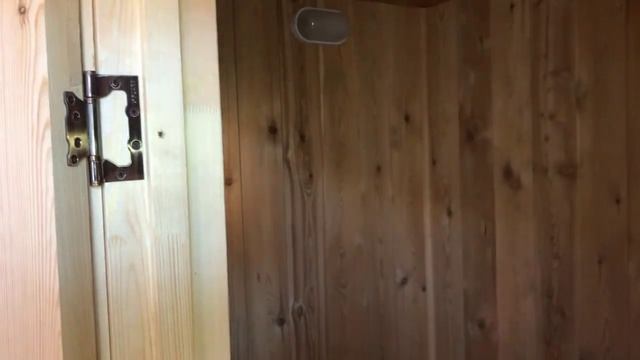 Баня 6,5х2,35 метра, на три помещения и топкой с улицы смотреть онлайн