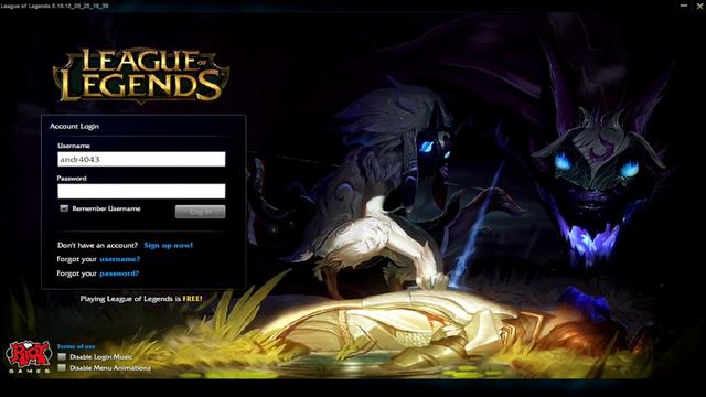 Kindred Login Screen - League of Legends смотреть онлайн