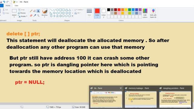 Dangling Pointers And memory leakage Urdu/Hindi c++|| jawad Aslam смотреть онлайн