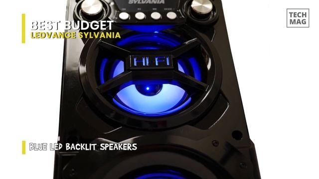 TOP 5: Best Tailgate Speakers For 2022 - With Built-in Rechargeable Battery and Roller Wheels смотреть онлайн