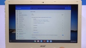 ACER Chromebook 13 — Как поменять язык клавиатуры