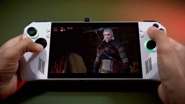 The Witcher 3 Asus Rog Ally | Performance low -High | tested let’s see смотреть онлайн