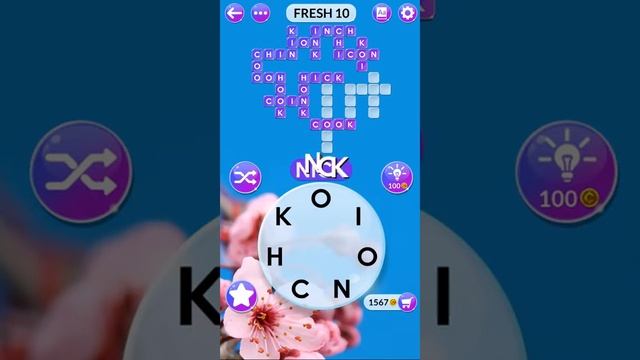 Wordscapes In Bloom Blossom Fresh 10 смотреть онлайн