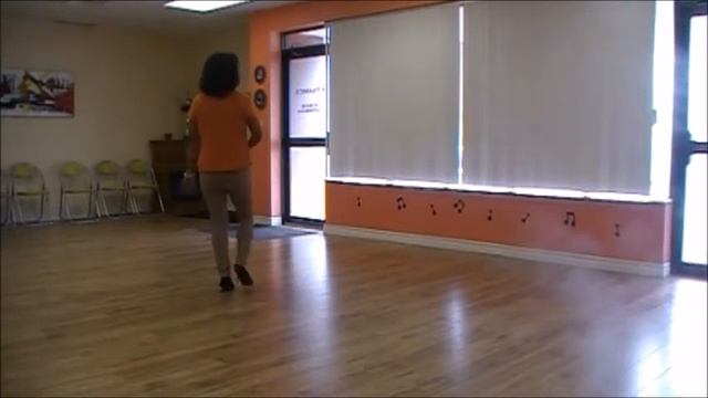 Rockin the Wagon Wheel Line Dance (Demo and Walkthrough) смотреть онлайн