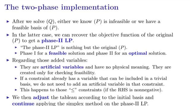 OR Lecture 3: The simplex method (Part 8) смотреть онлайн