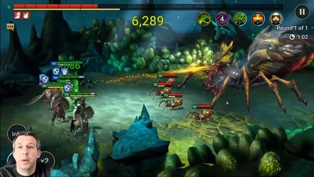 RAID: Shadow Legends | How to beat Early game Spider! FTP Series! смотреть онлайн