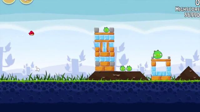 BlueArrow Lets Play Angry Birds #1 (read description) смотреть онлайн