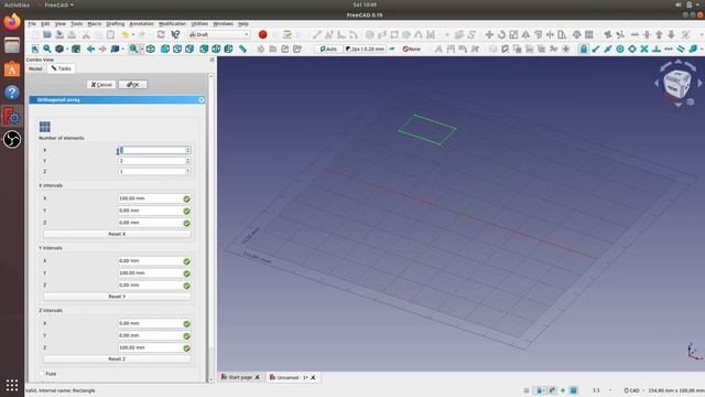 FreeCAD 0.19 | How to Array Sketch | Draft WB смотреть онлайн