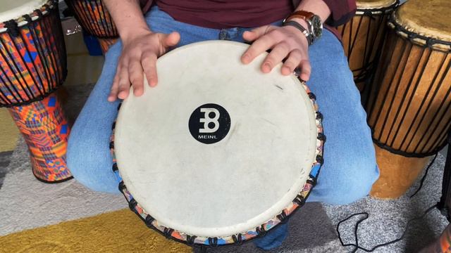 Djembe Beats - Multi-tracked African style percussion song смотреть онлайн