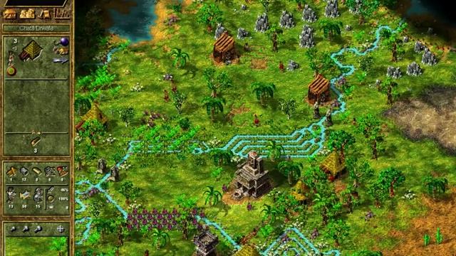 Settlers 4 - Dark Tribe Campaign - Mission 06 - All That Glitters - 01 смотреть онлайн