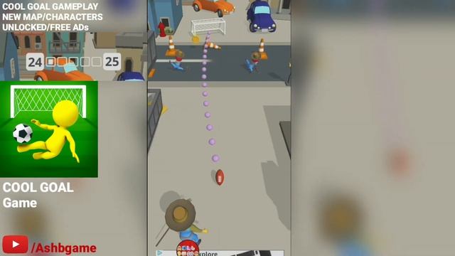 FiRST LOOK, Cool Goal Game All LEVELS 1 - 45 смотреть онлайн
