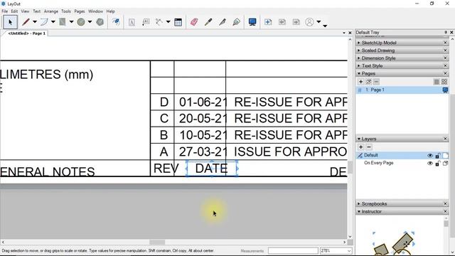 Sketch Up - Layout - Cara Buat KOP (Kepala Gambar) смотреть онлайн
