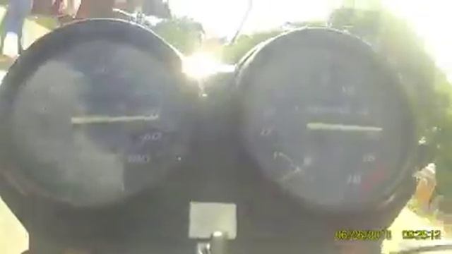 Honda CB250F Hornet Top Speed 170Km/h смотреть онлайн