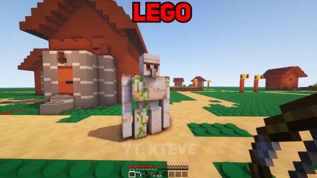 Minecraft Java vs Lego vs Trailer vs Real смотреть онлайн