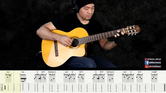 Now and Forever Guitar Tutorial - Guitar Solo with Tabs смотреть онлайн