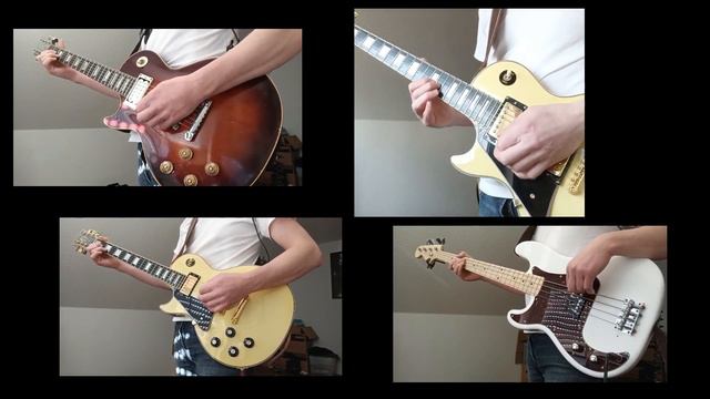 Gibson Les Paul Deluxe 1971 and Les Paul Custom 1974 смотреть онлайн